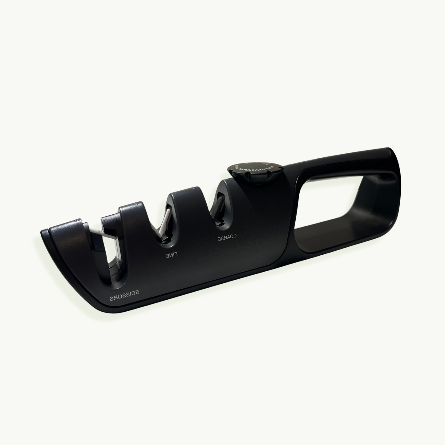 Manual Knife Sharpener for Kitchen Knives and Scissors – 6-in-1 Tool